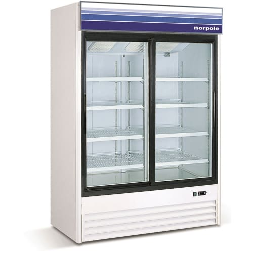 Norpole 45 Cuft. Double Door Merchandiser Refrigerator